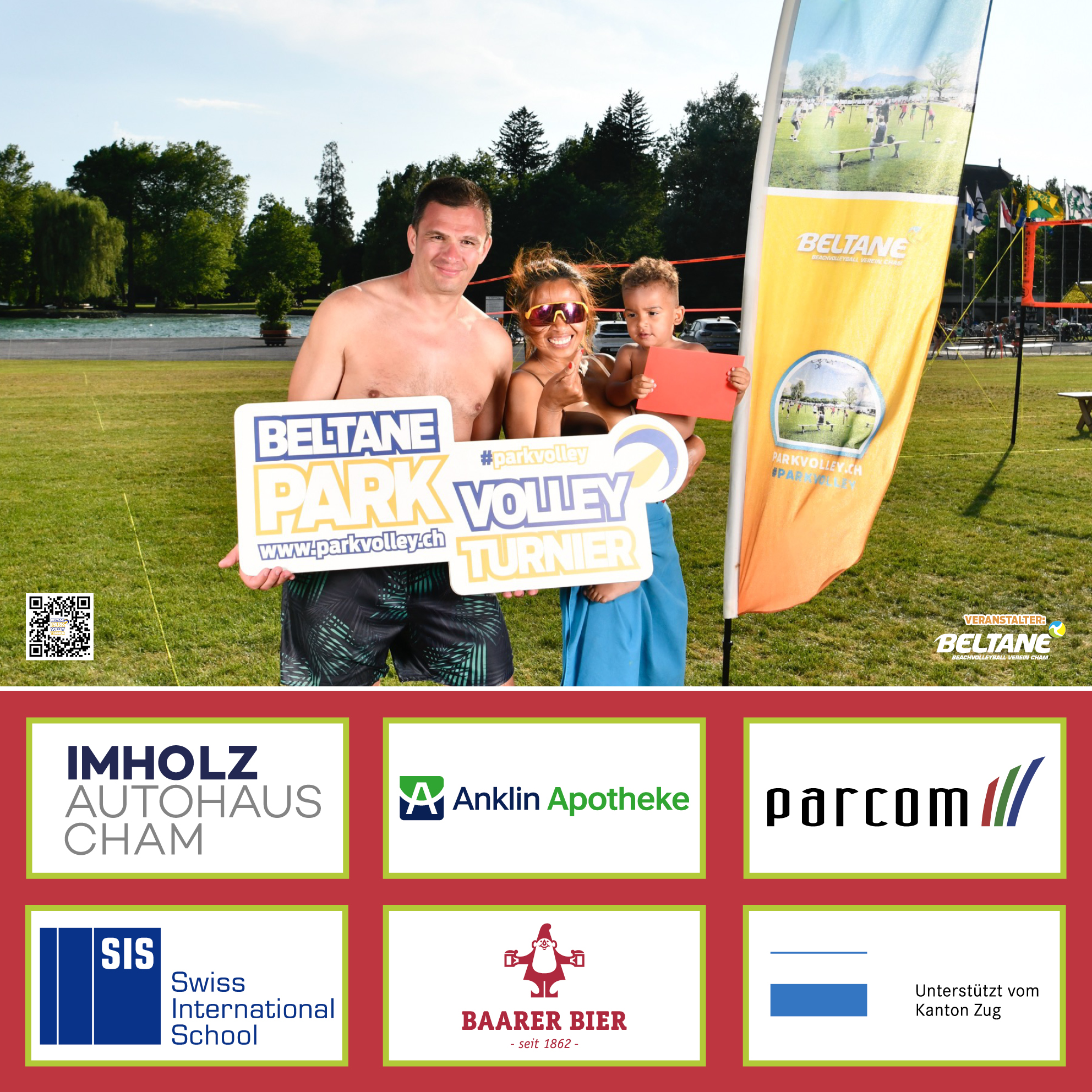 Vodka Redbull am Beltane Park-Volleyball Turnier 2025 in Cham